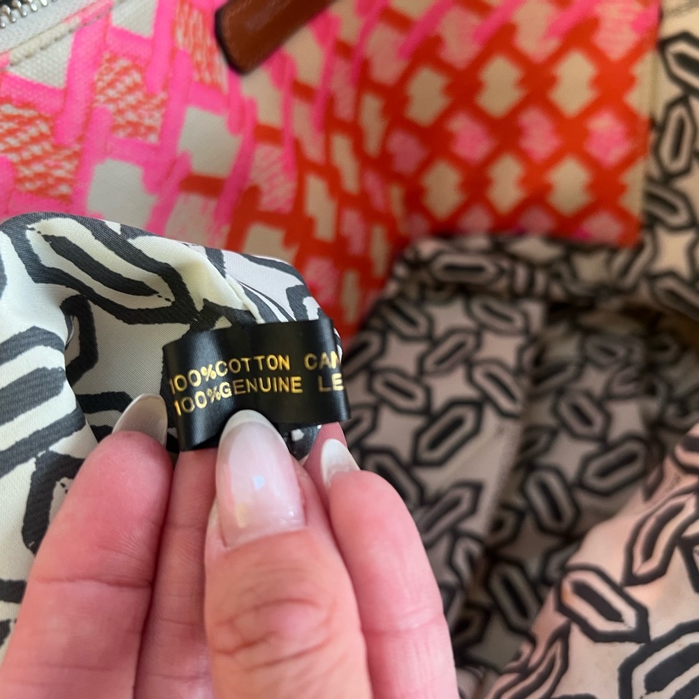 Rebecca Minkoff Geometric Cherish Tote Bag - Picture 12 of 15
